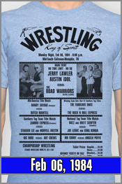 Feb 06, 1984 - Lawler-Idol V Warriors