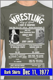 Dec 11, 1977 - Lawler vs Harley Race